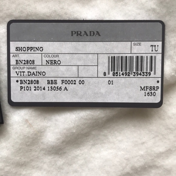 SOLD ~ Black Prada bag - Picture 6 of 9